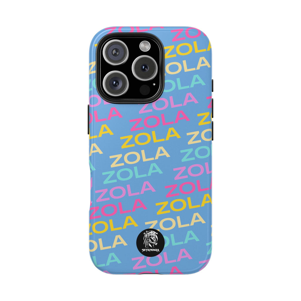 Zola Tough Phone Case (For iPhone, Galaxy & More) - Light Blue