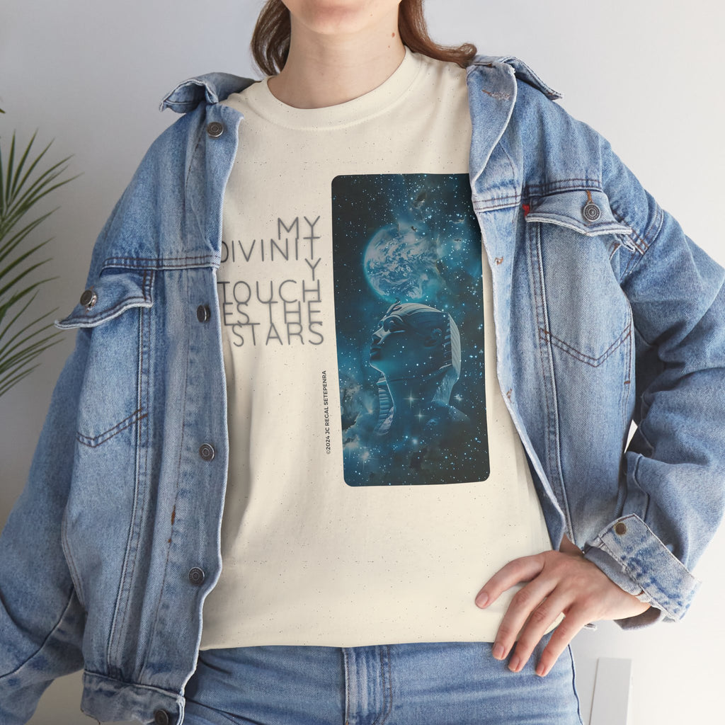 My Divinity Touches The Stars Unisex Heavy Cotton Tee
