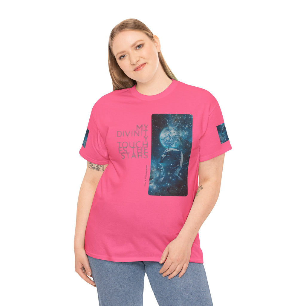 My Divinity Touches The Stars Unisex Heavy Cotton Tee