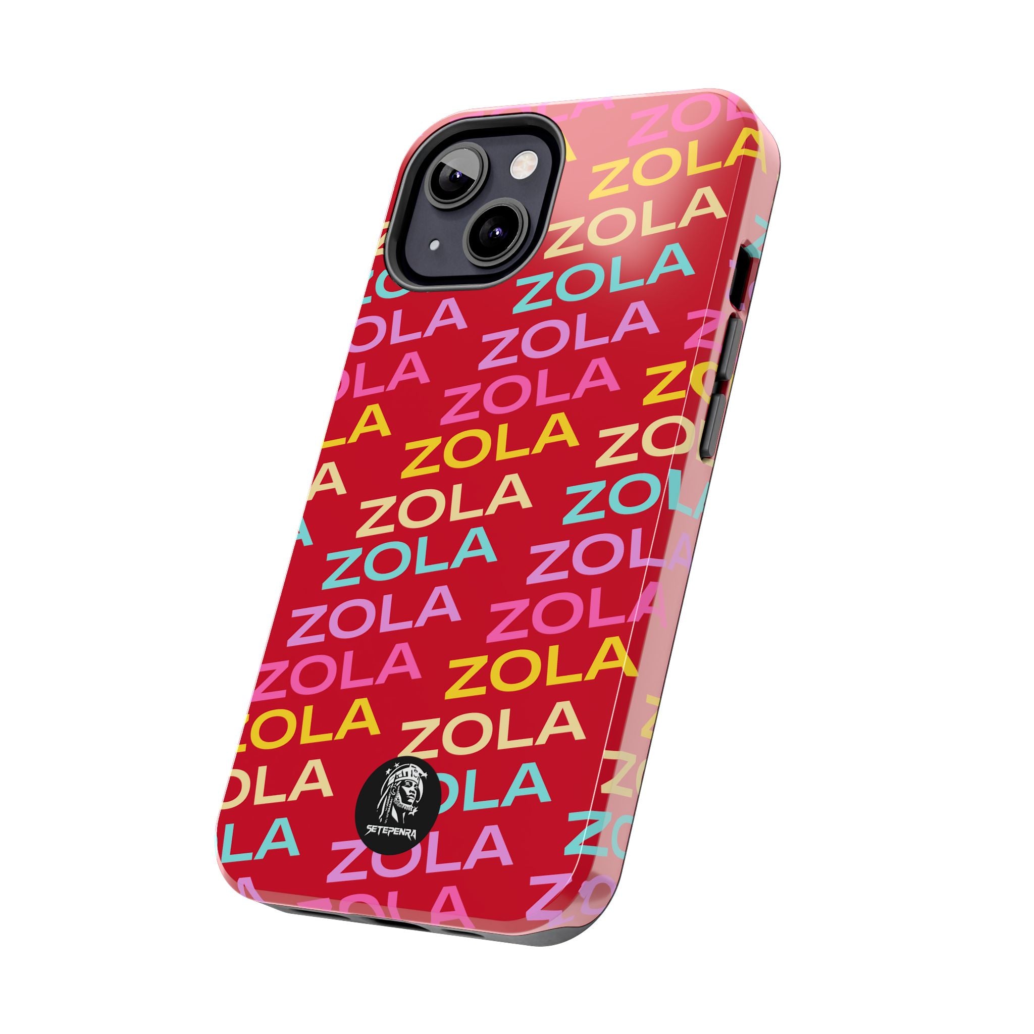 Zola Tough Phone Case (For iPhone, Galaxy & More) - Dark Red