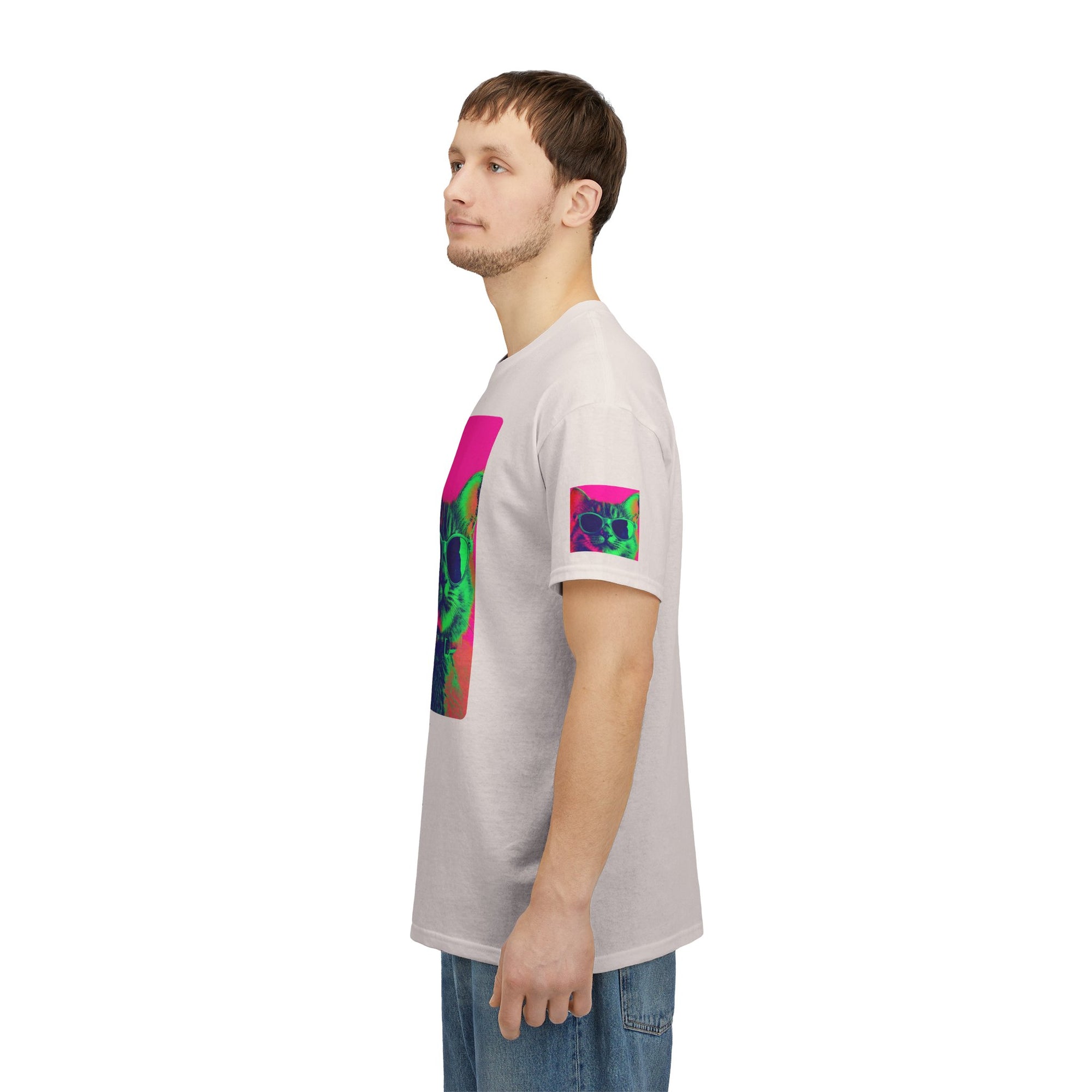 Cool Cat (Whiskers 1) Unisex Heavy Cotton Tee