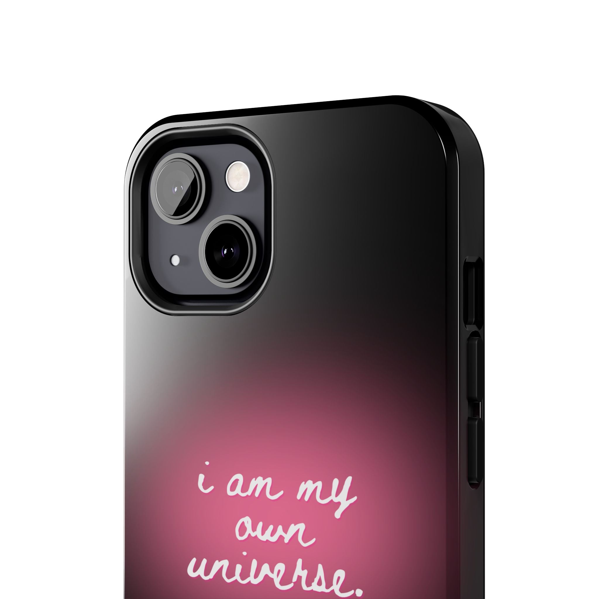 I Am My Own Universe Tough Phone Case (For iPhone, Galaxy & More) - Black