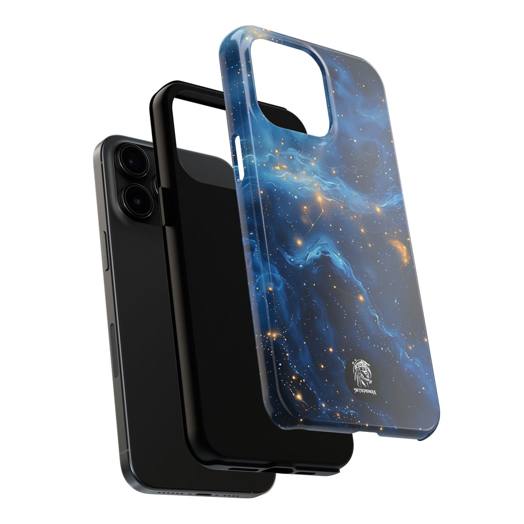 Blue Cosmos Tough Phone Case (For iPhone, Galaxy & More)