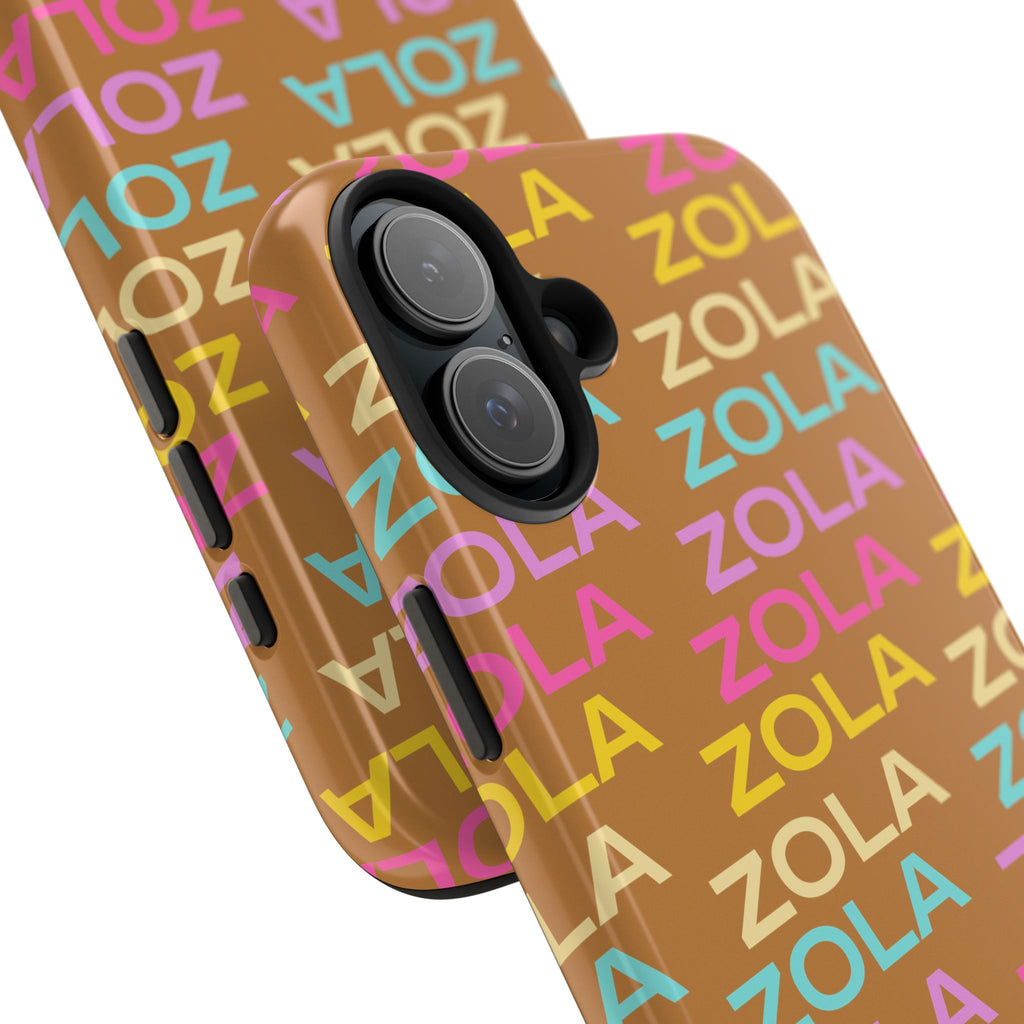 Zola Tough Phone Case (For iPhone, Galaxy & More) - Light Brown