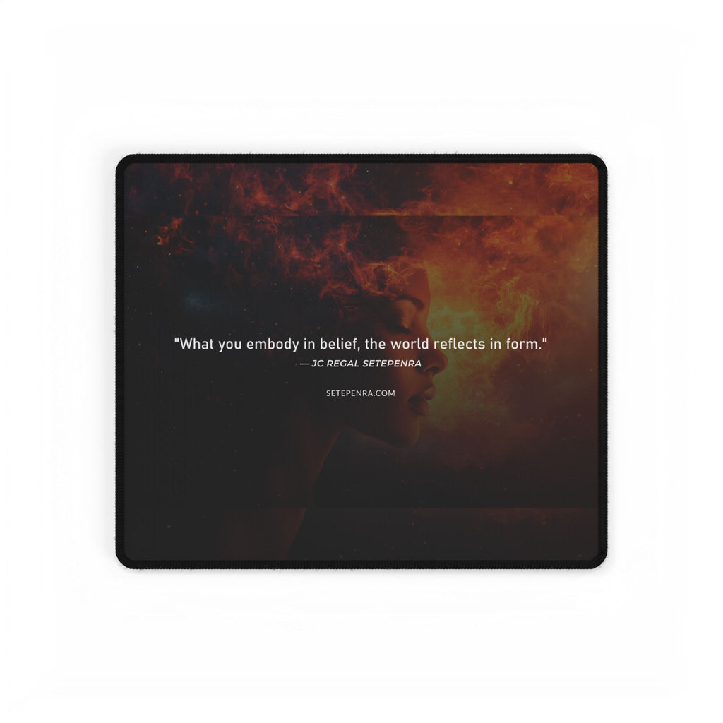 SETEPENRA Original Quotes Desk Mats - Embody Belief SETEPENRA Home Decor.
