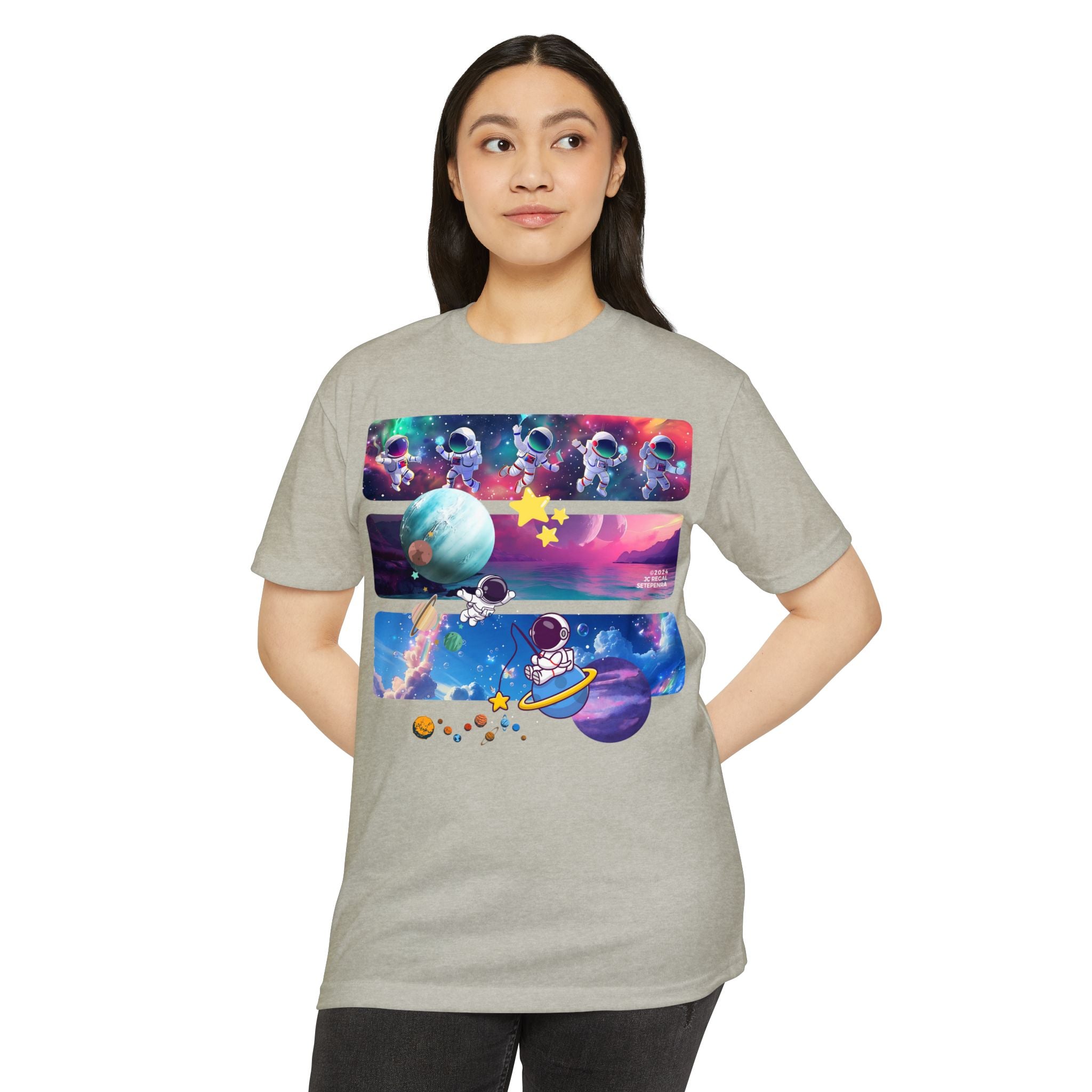 Astro Cosmo Unisex CVC Jersey T-shirt