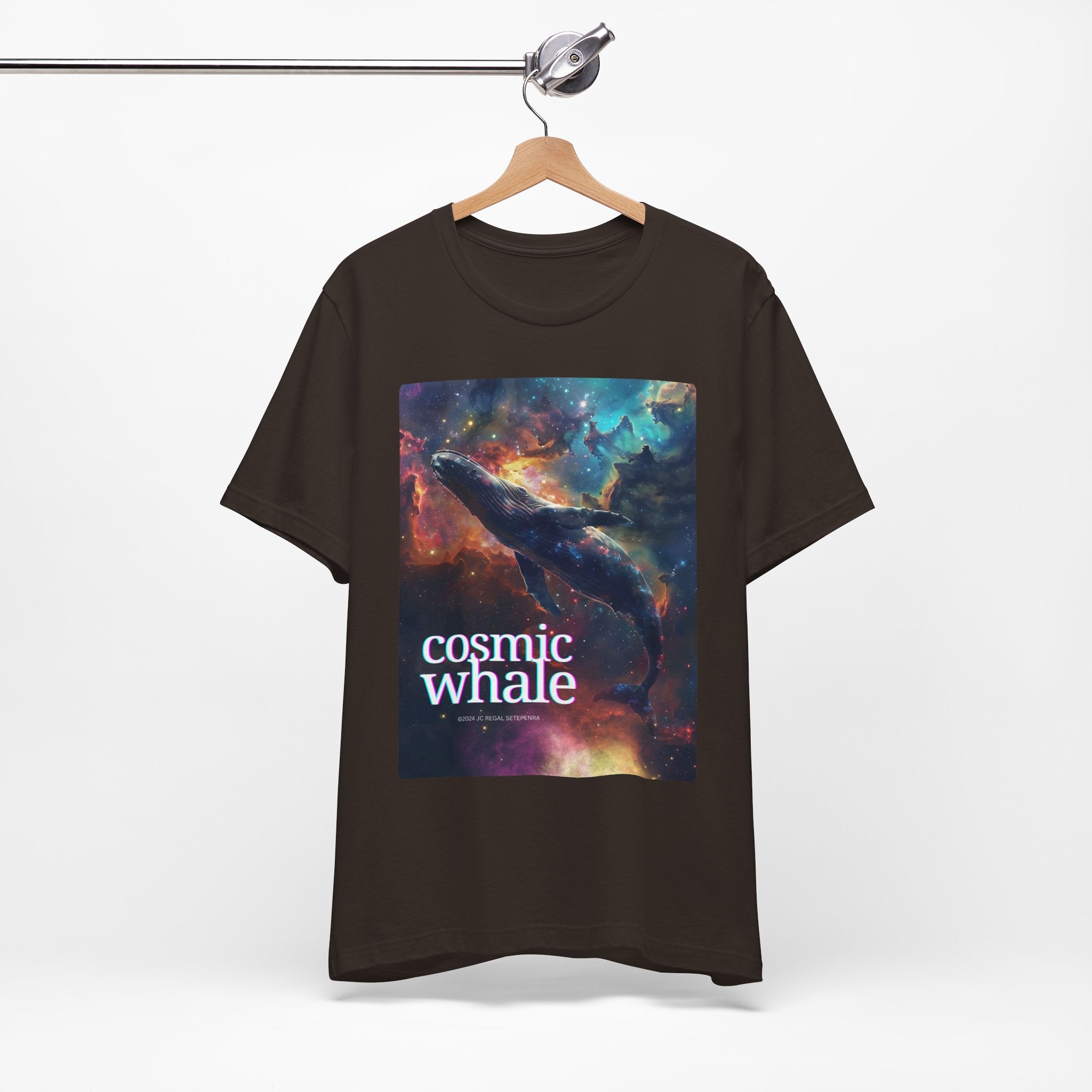 Cosmic Whale Unisex Jersey Short Sleeve Tee