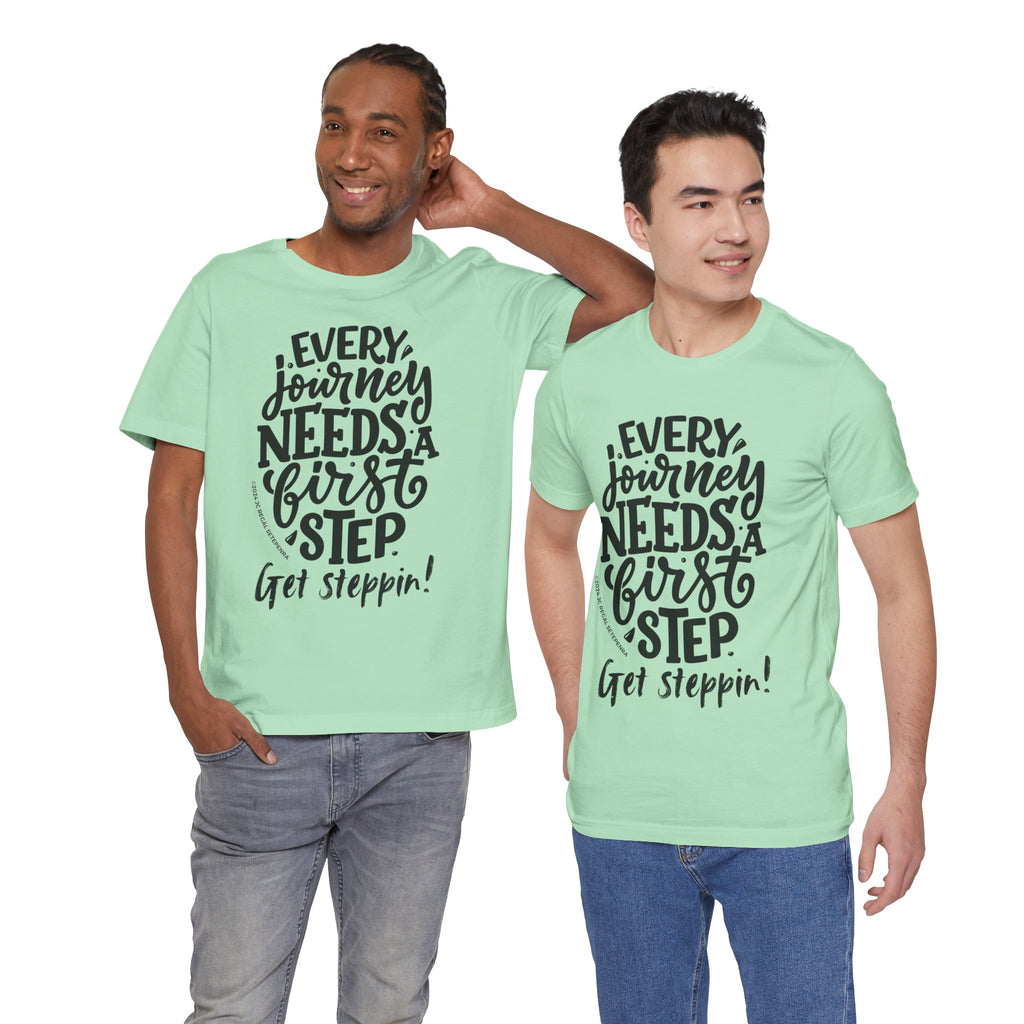 Get Steppin! Jersey Short Sleeve Tee
