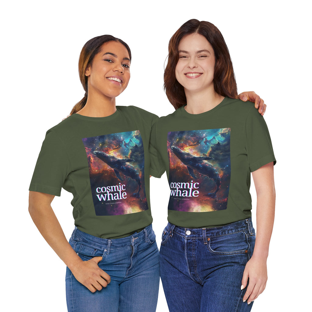 Cosmic Whale Unisex Jersey Short Sleeve Tee