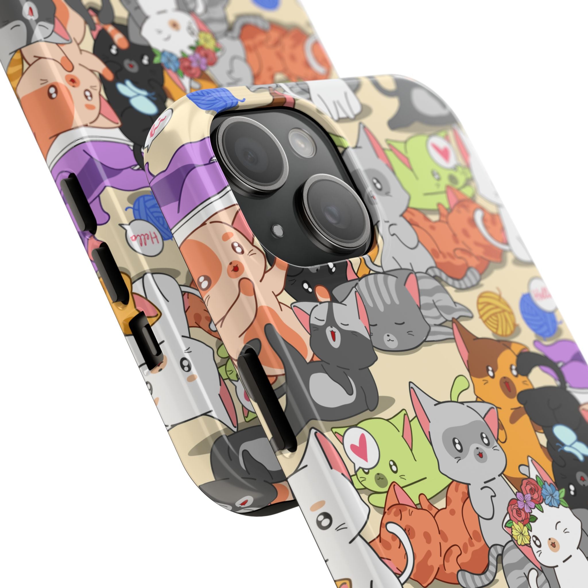 Cats A Lot Tough Phone Case (For iPhone, Galaxy & More)