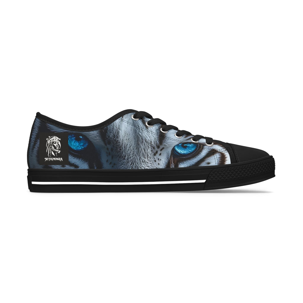 Primal Power Women's Low Top Sneakers - White Tiger (1st Edition) SETEPENRA Shoes.
