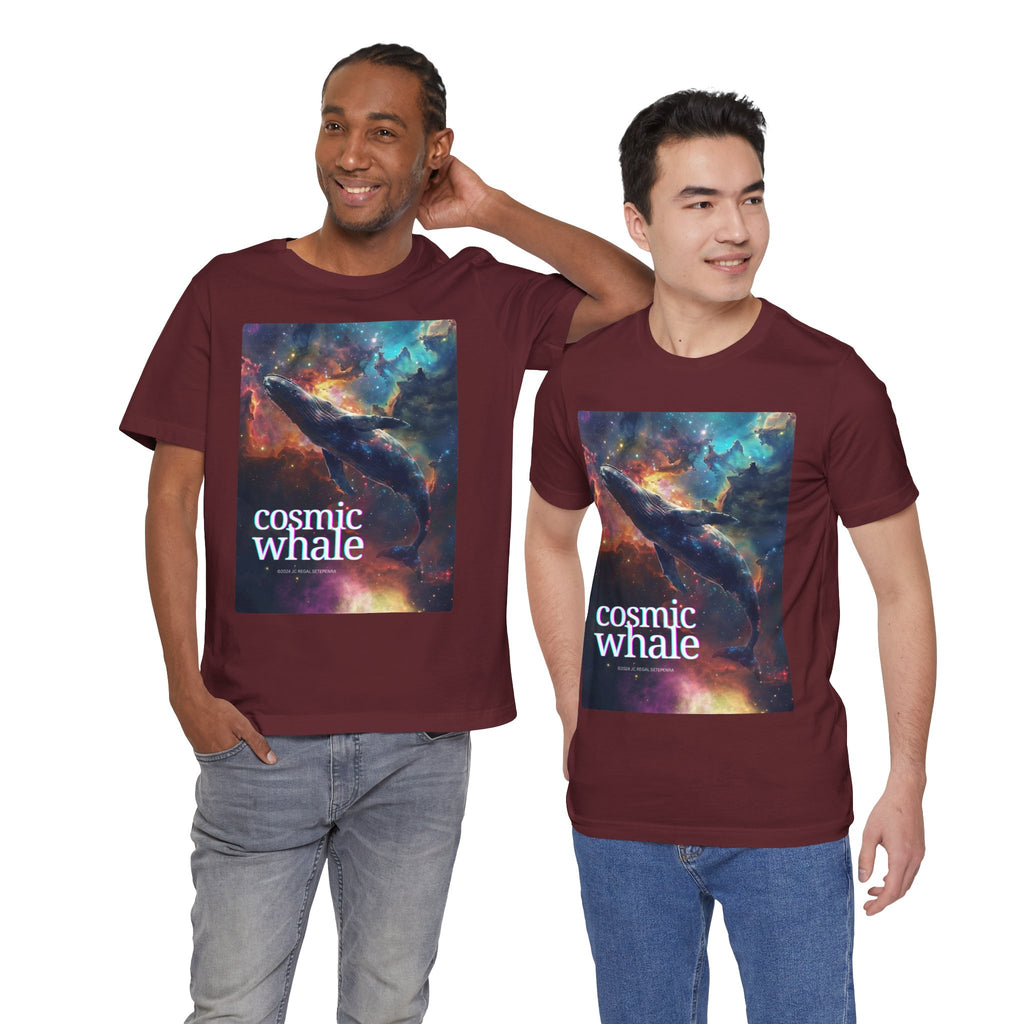 Cosmic Whale Unisex Jersey Short Sleeve Tee