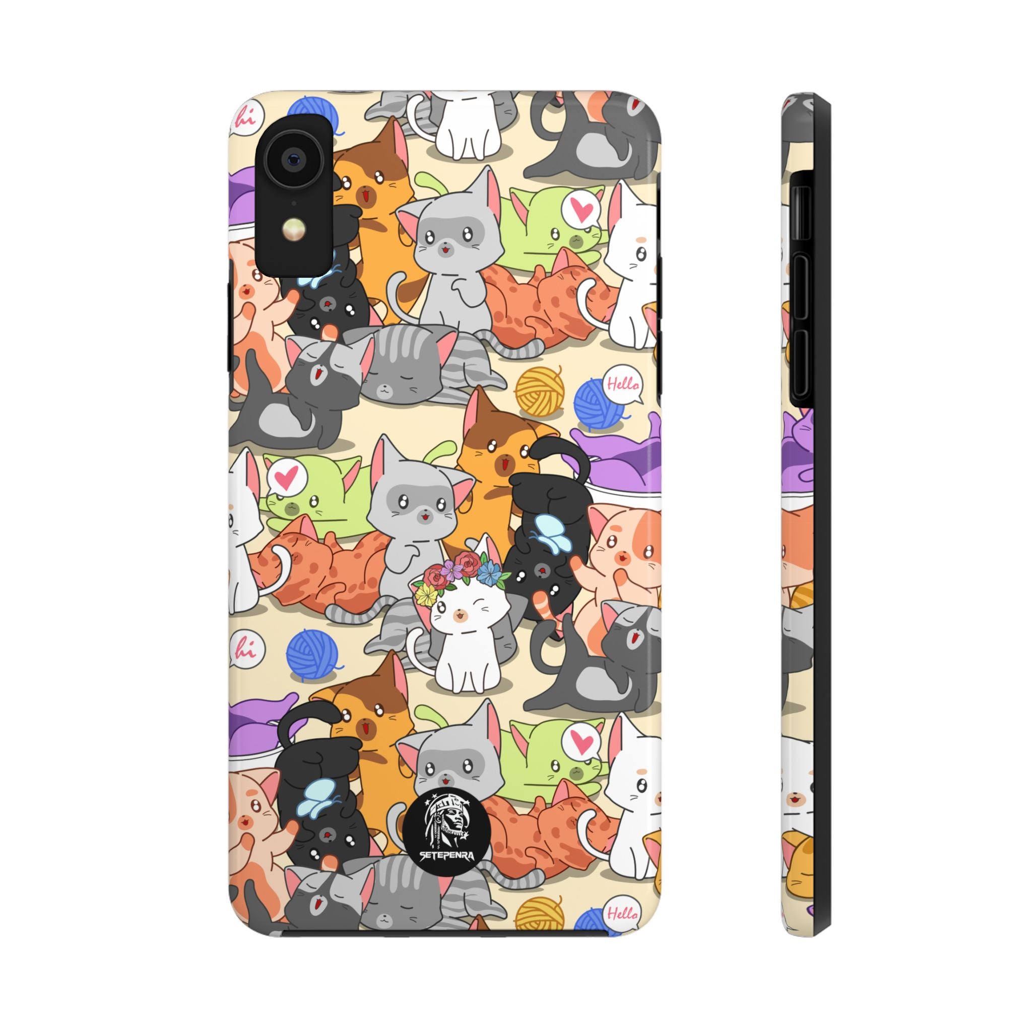 Cats A Lot Tough Phone Case (For iPhone, Galaxy & More) SETEPENRA Phone Case.