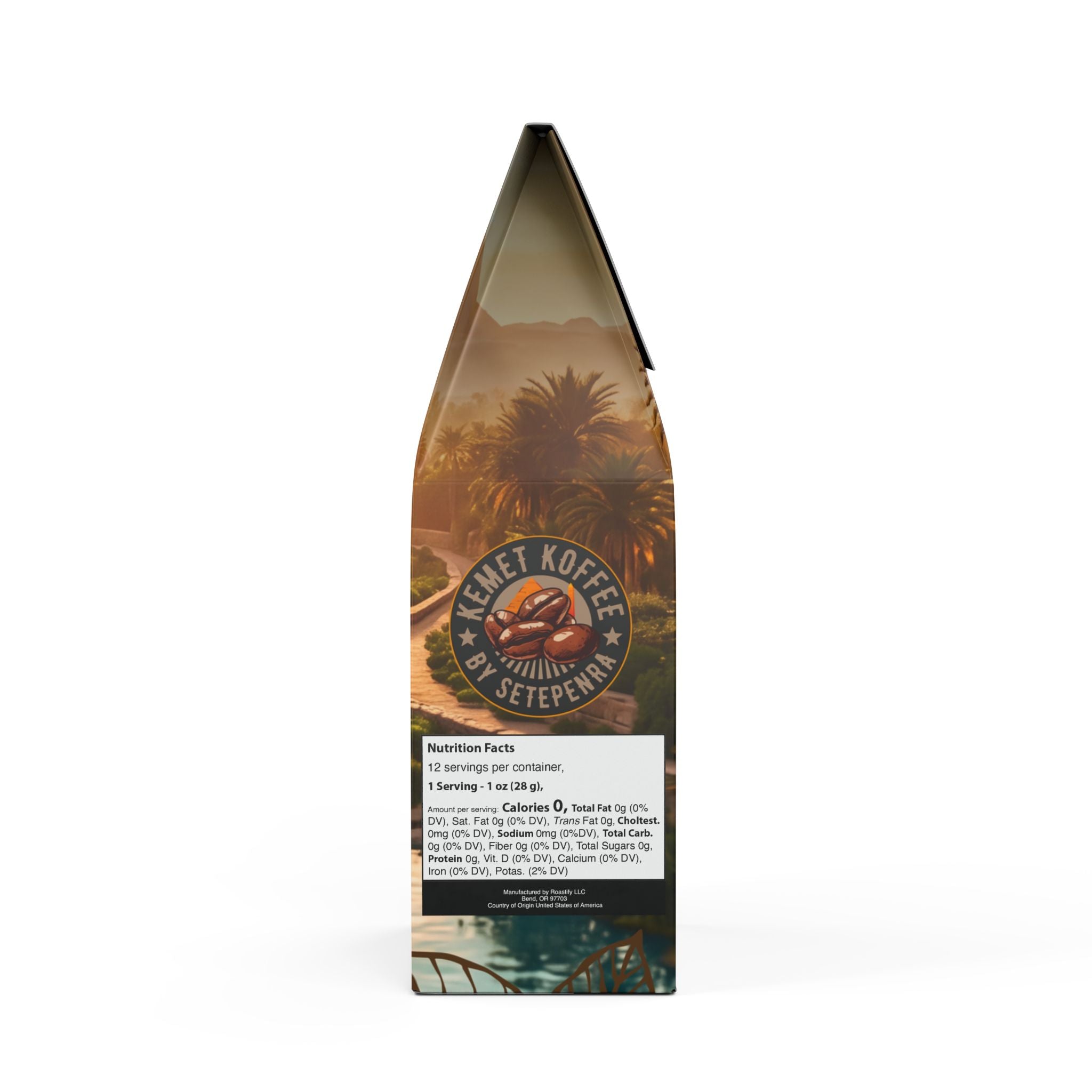 Kemet Koffee By Setepenra Dark French Roast Coffee Blend