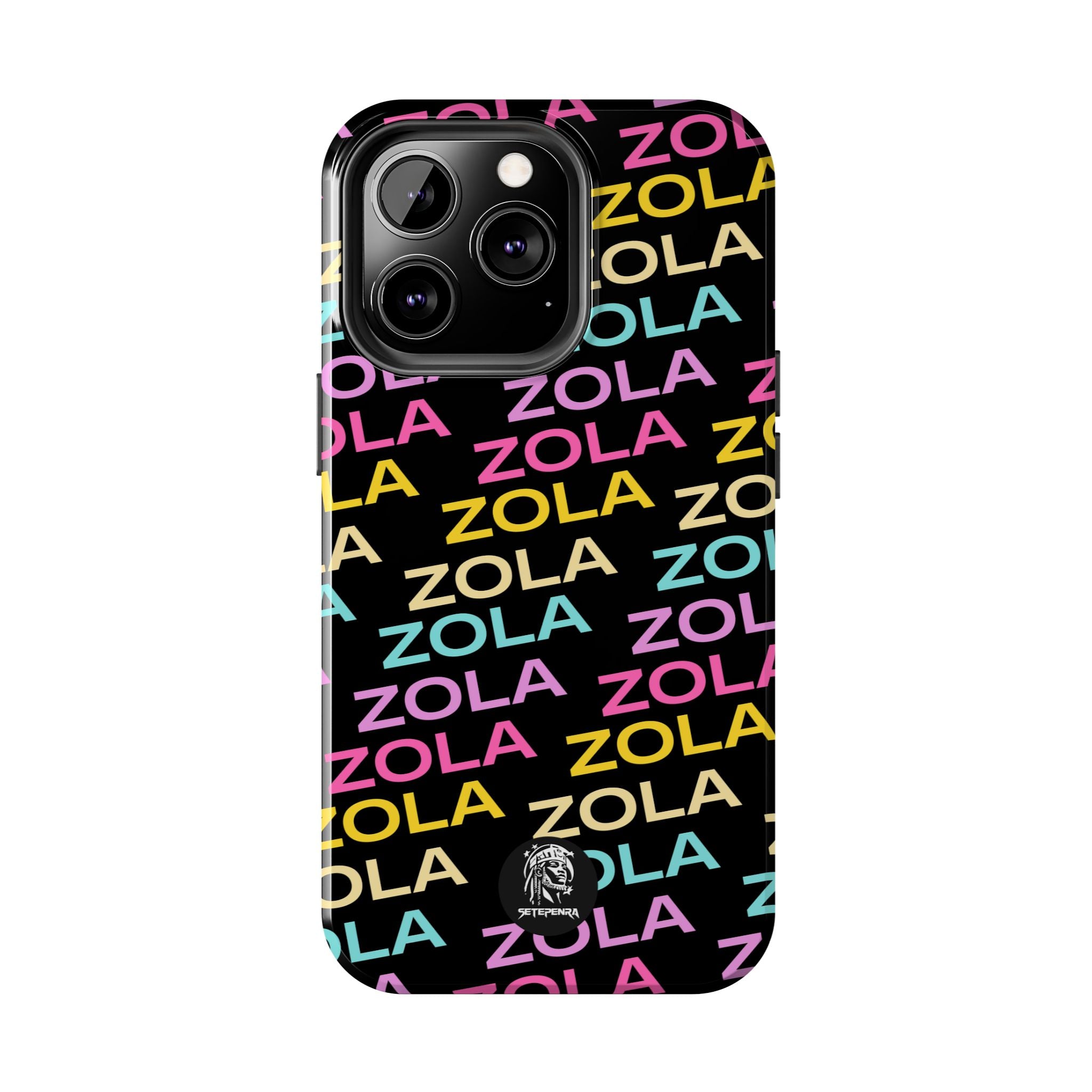 Zola Tough Phone Case (For iPhone, Galaxy & More) - Black