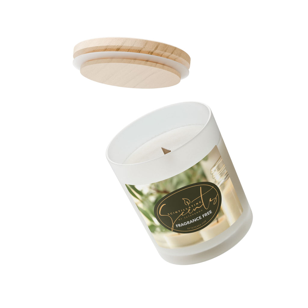 Scintillating Scents by SETEPENRA Frosted Glass Candle, 11oz