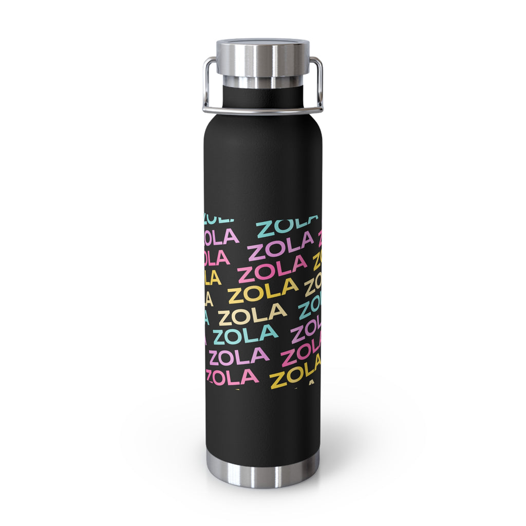 Zola Copper Vacuum Insulated Bottle, 22oz SETEPENRA Mug.