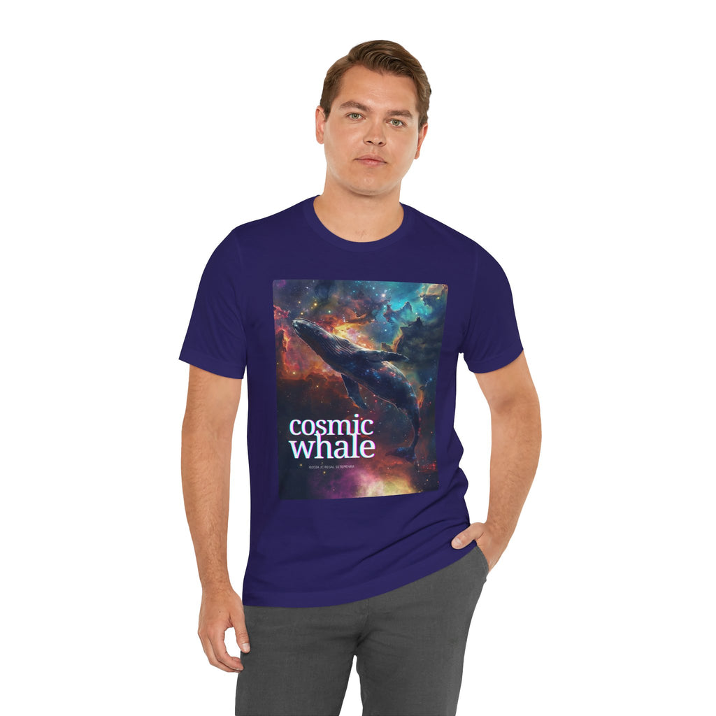 Cosmic Whale Unisex Jersey Short Sleeve Tee