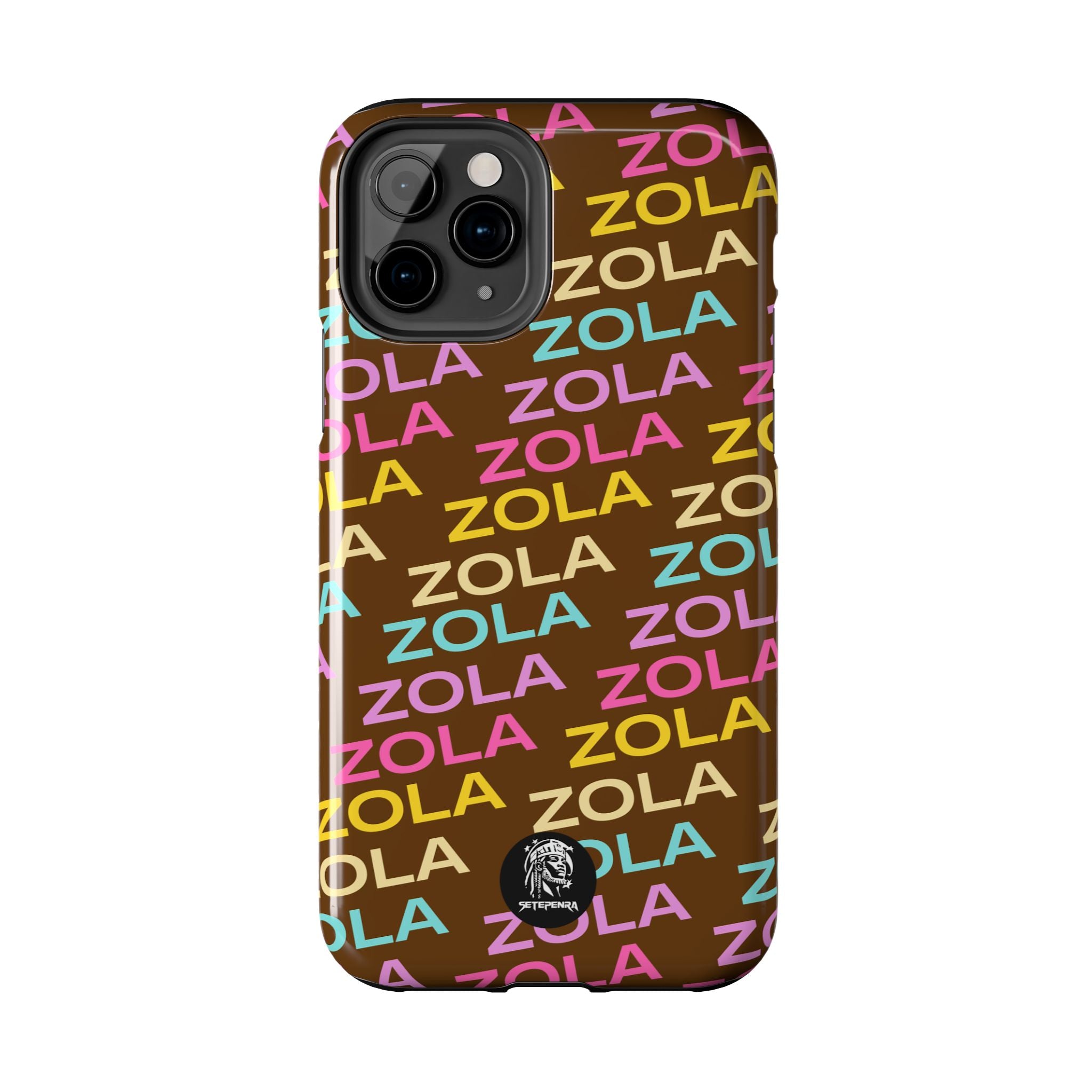 Zola Tough Phone Case (For iPhone, Galaxy & More) - Brown