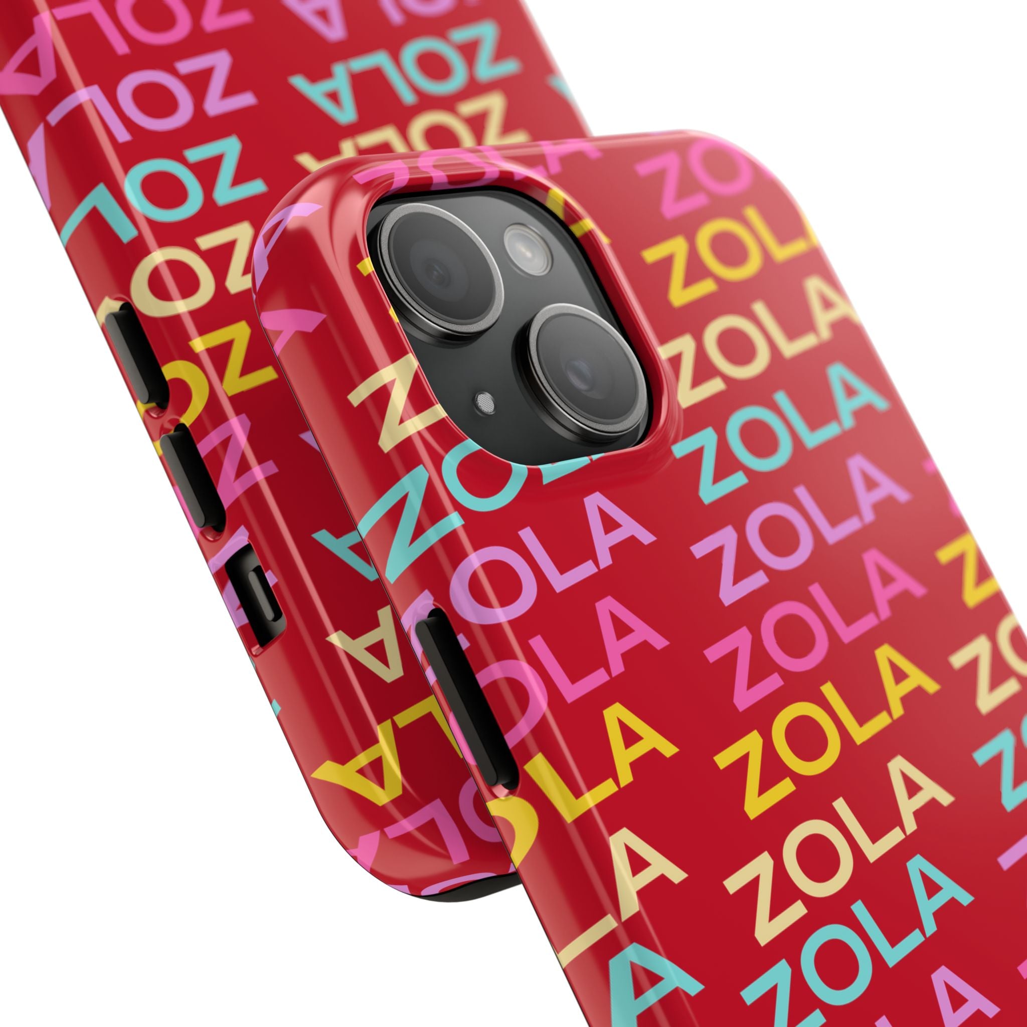 Zola Tough Phone Case (For iPhone, Galaxy & More) - Dark Red
