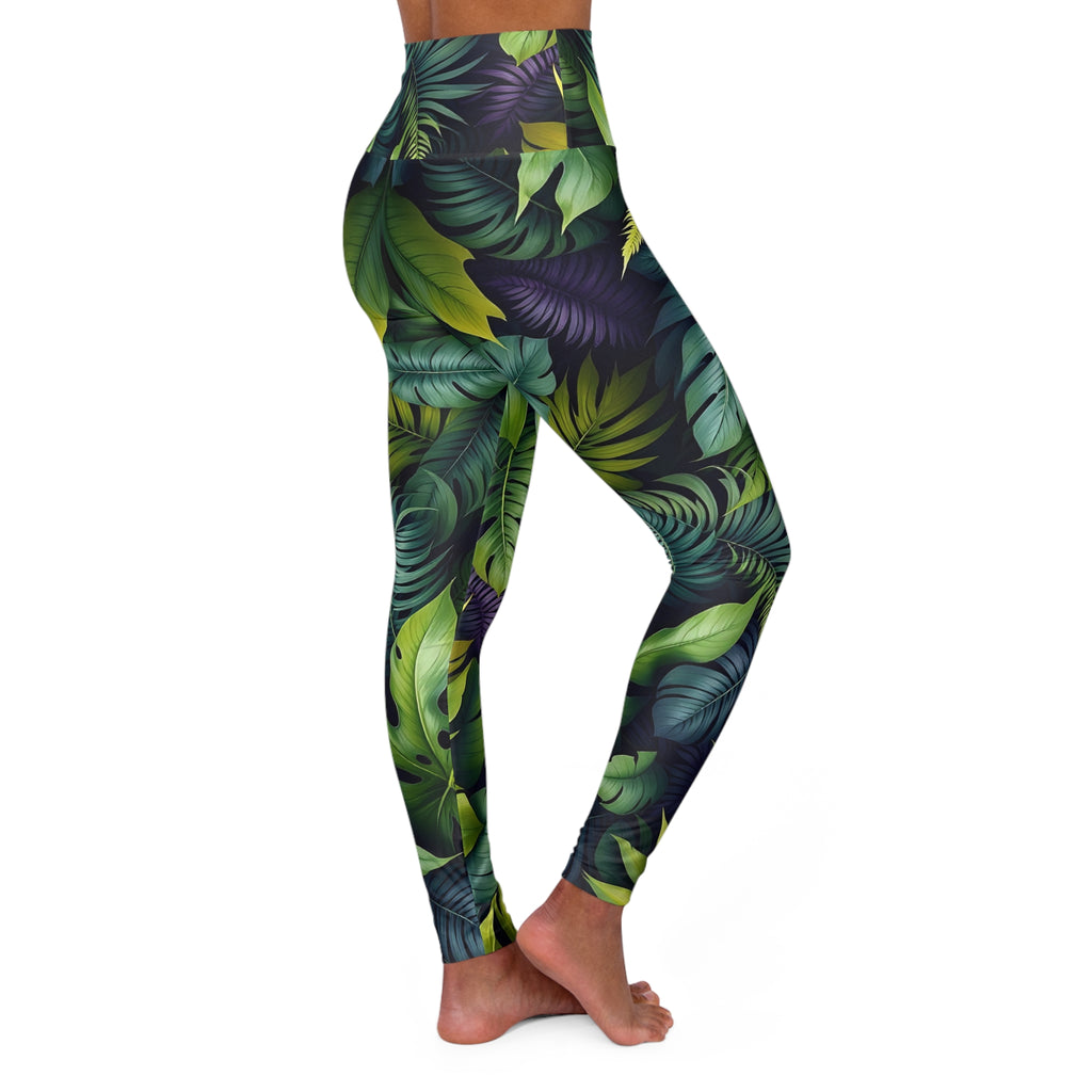 Royal Lush High Waisted Yoga Leggings SETEPENRA All Over Prints.