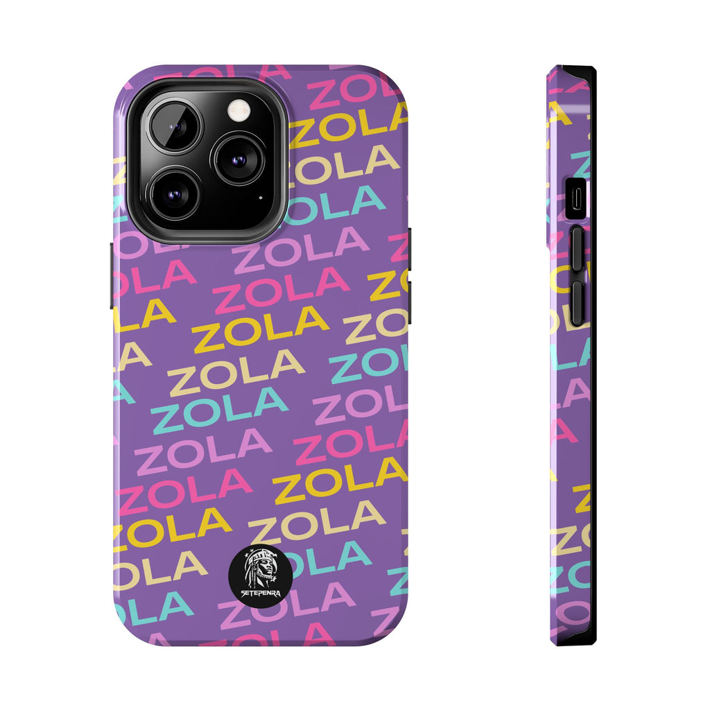 Zola Tough Phone Case (For iPhone, Galaxy & More) - Light Purple SETEPENRA Phone Case.