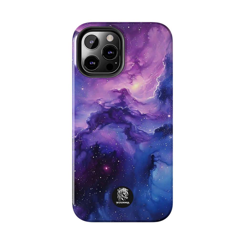 Purple Cosmos Tough Phone Case (For iPhone, Galaxy & More)