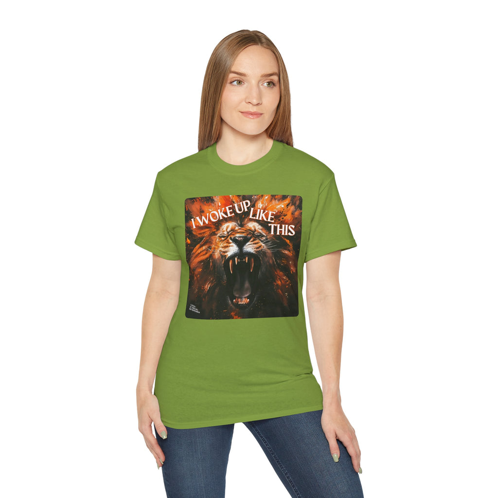 I Woke Up Like This (Roaring Edition 2) Unisex Ultra Cotton Tee