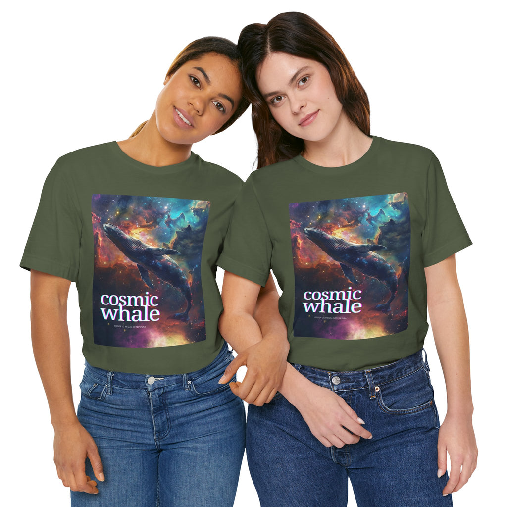 Cosmic Whale Unisex Jersey Short Sleeve Tee