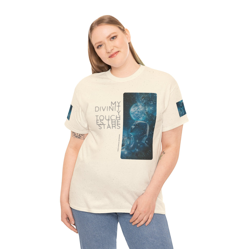 My Divinity Touches The Stars Unisex Heavy Cotton Tee