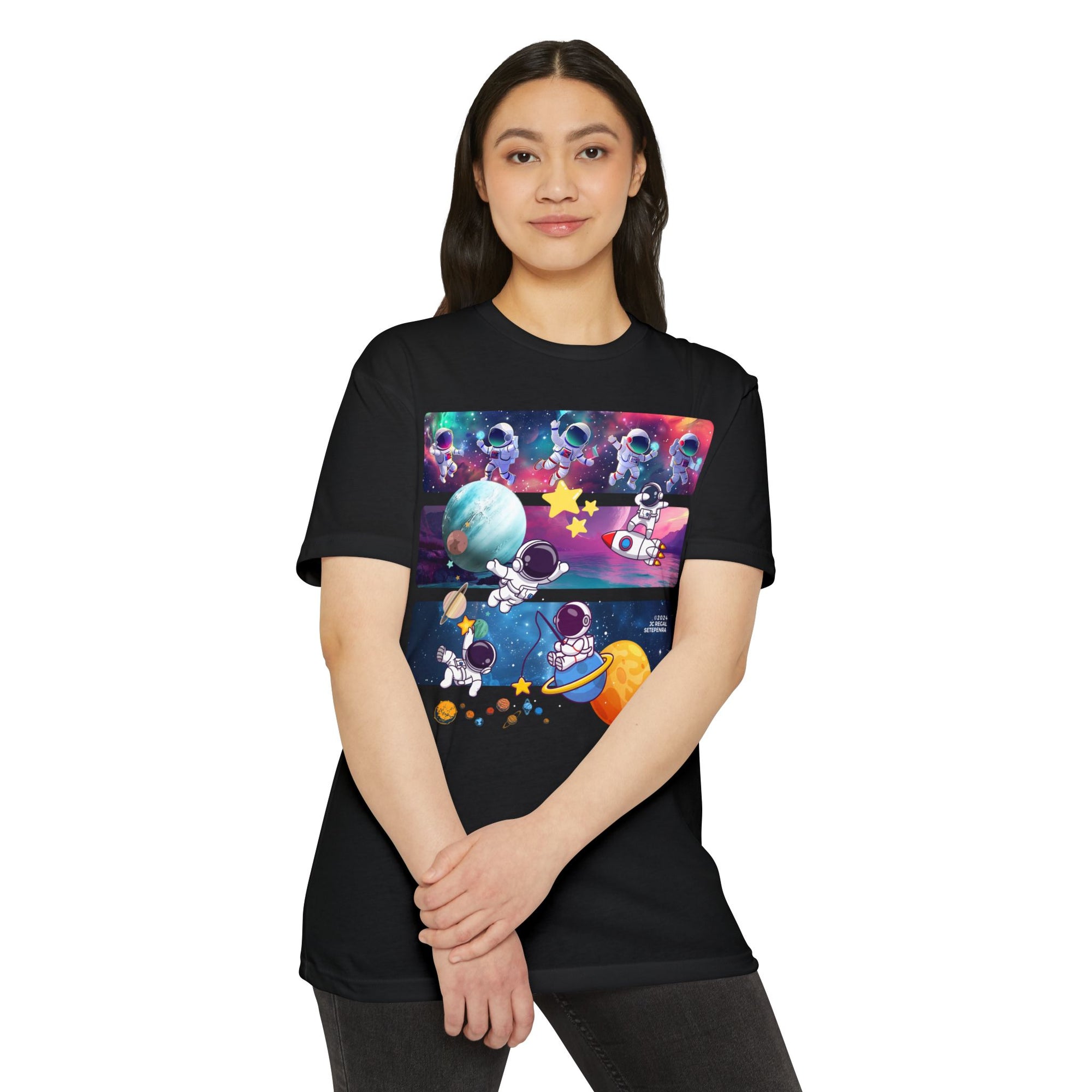 Astro Cosmo (V2.0) Unisex CVC Jersey T-shirt