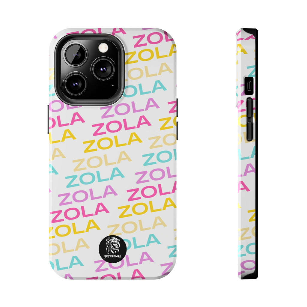 Zola Tough Phone Case (For iPhone, Galaxy & More) - White SETEPENRA Phone Case.