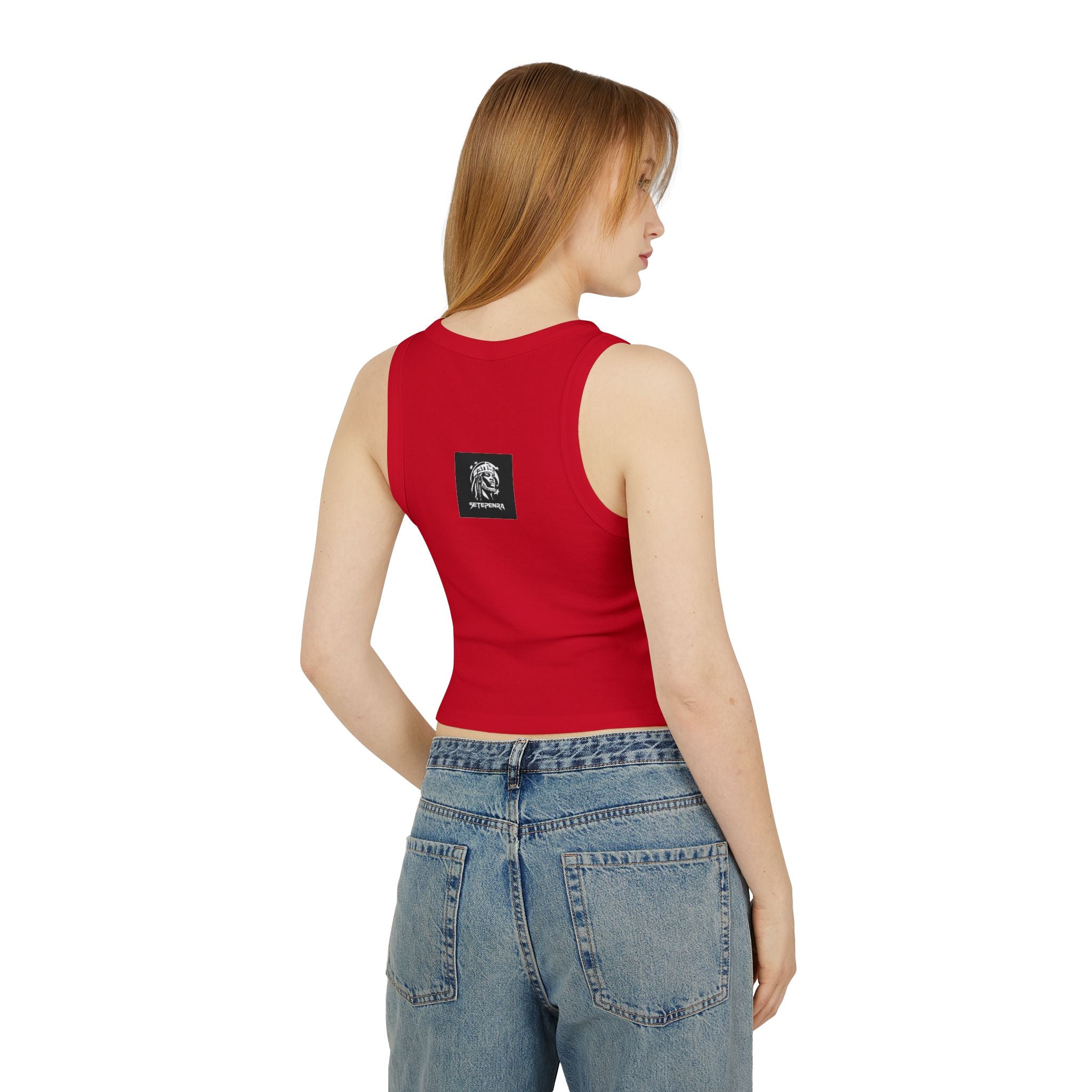 Don't Give A Hoot Women's Micro Rib Racer Tank Top