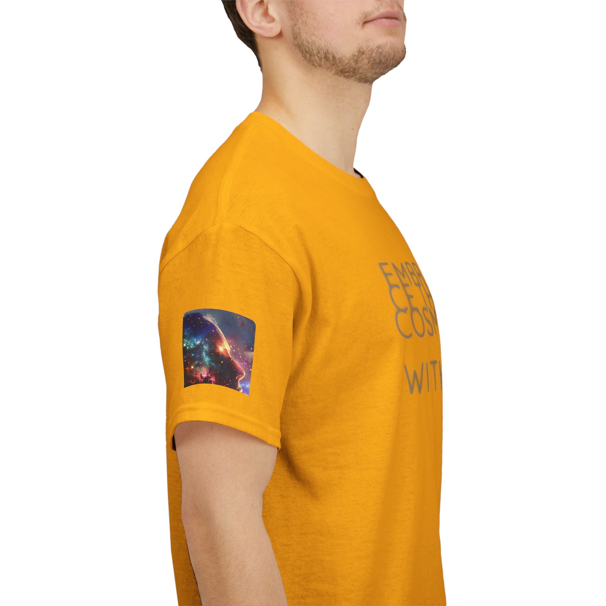 Embrace The Cosmos Within Unisex Heavy Cotton Tee