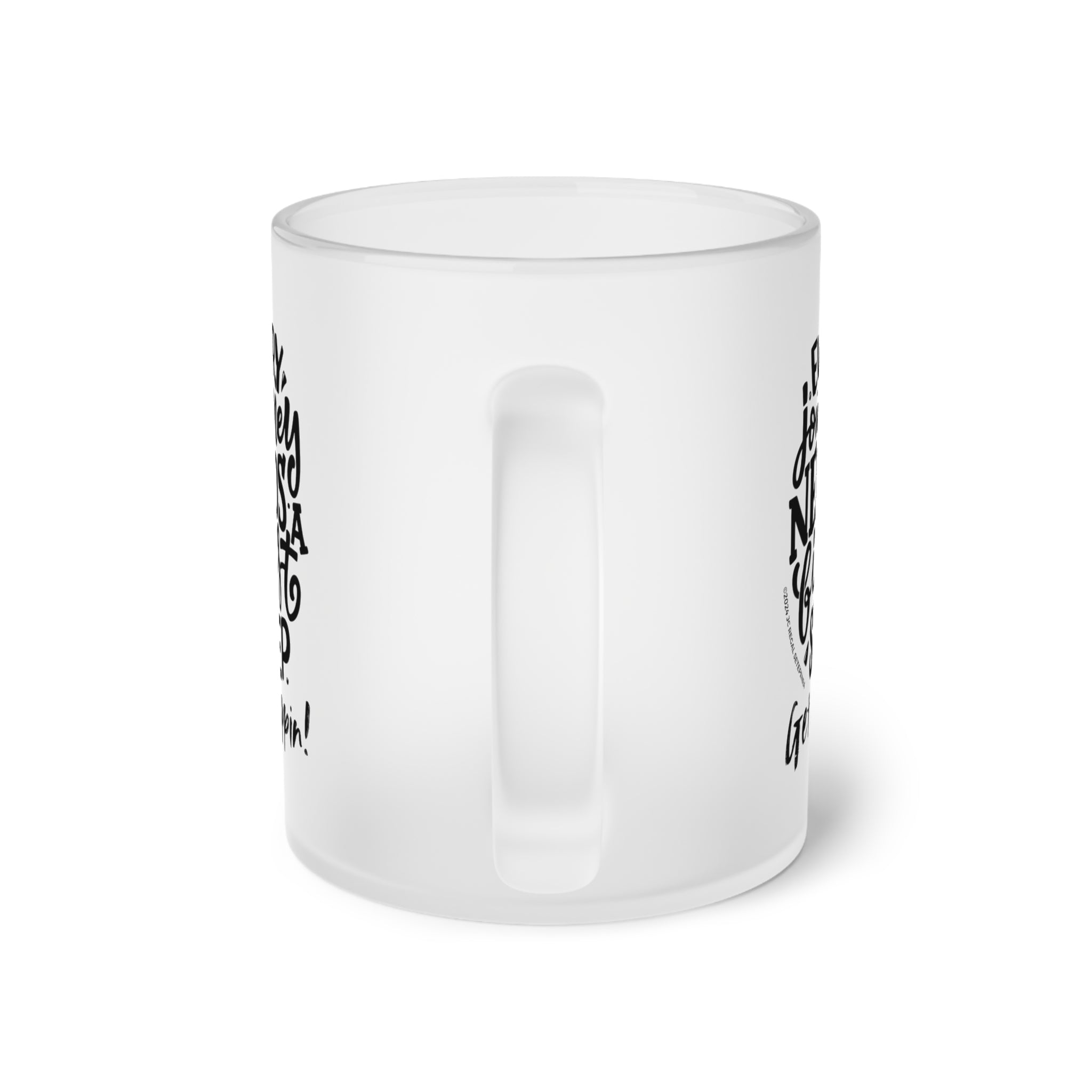 Get Steppin! Frosted Glass Mug, 11oz SETEPENRA Mug.