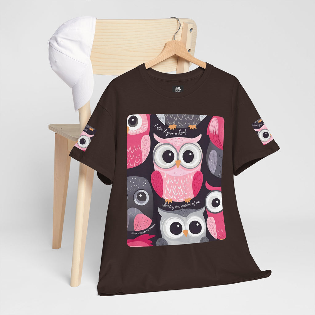 Don't Give A Hoot Unisex Heavy Cotton Tee