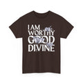 I AM WORTHY GOOD DIVINE Unisex Heavy Cotton Tee SETEPENRA T-Shirt.