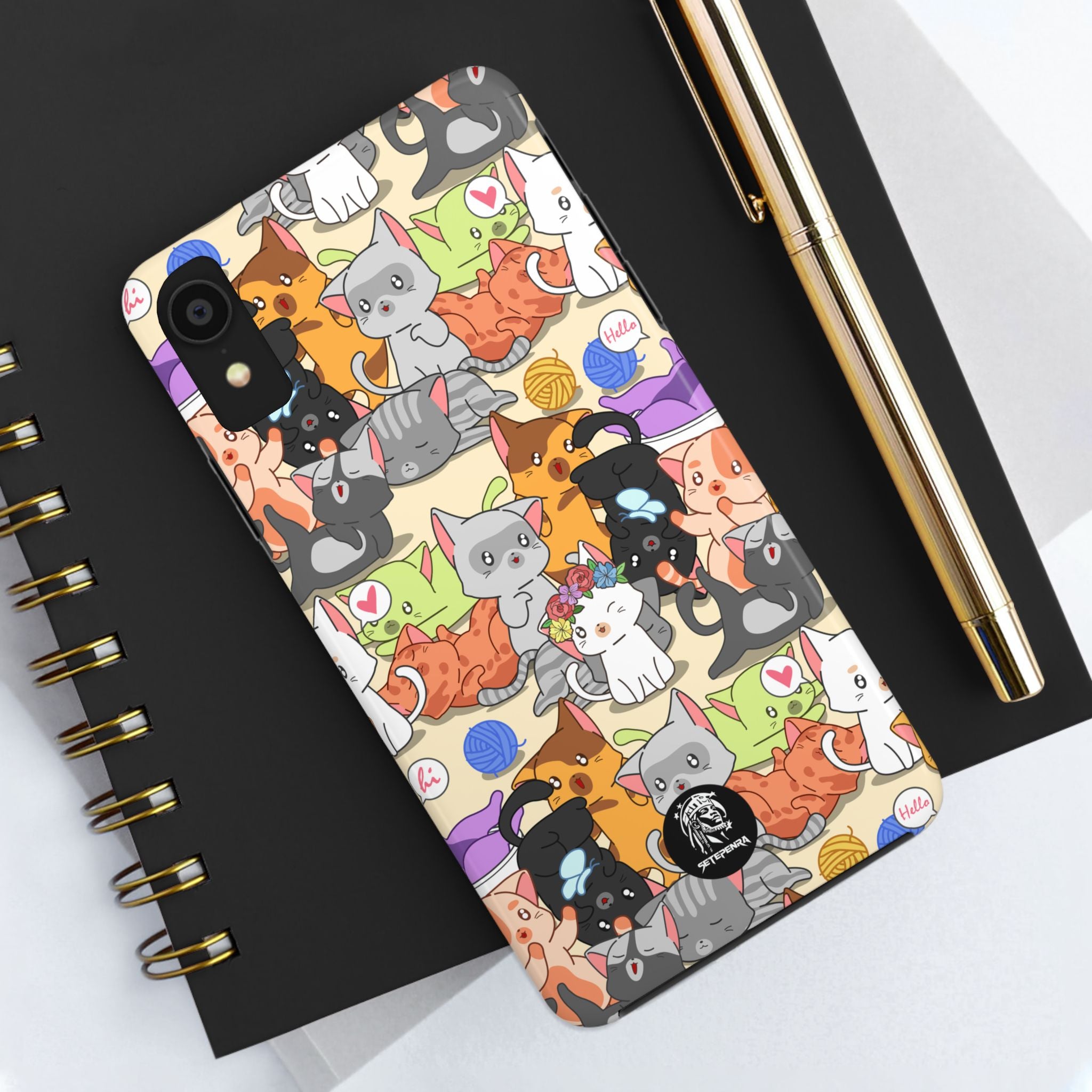 Cats A Lot Tough Phone Case (For iPhone, Galaxy & More)
