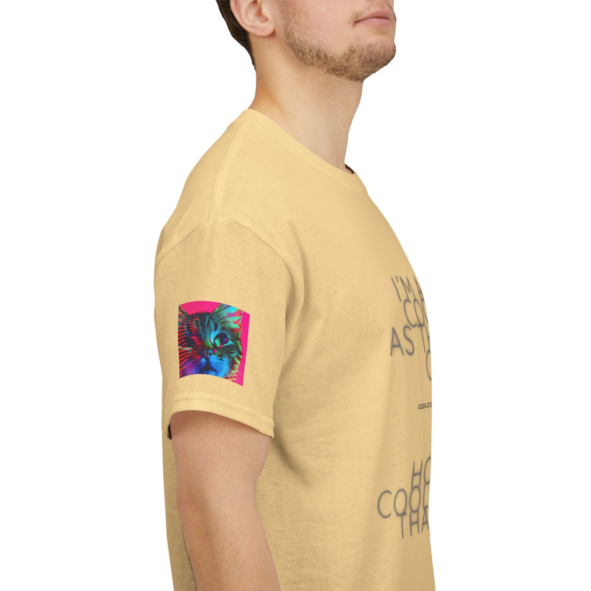 Cool Cat (Whiskers 2) Unisex Heavy Cotton Tee