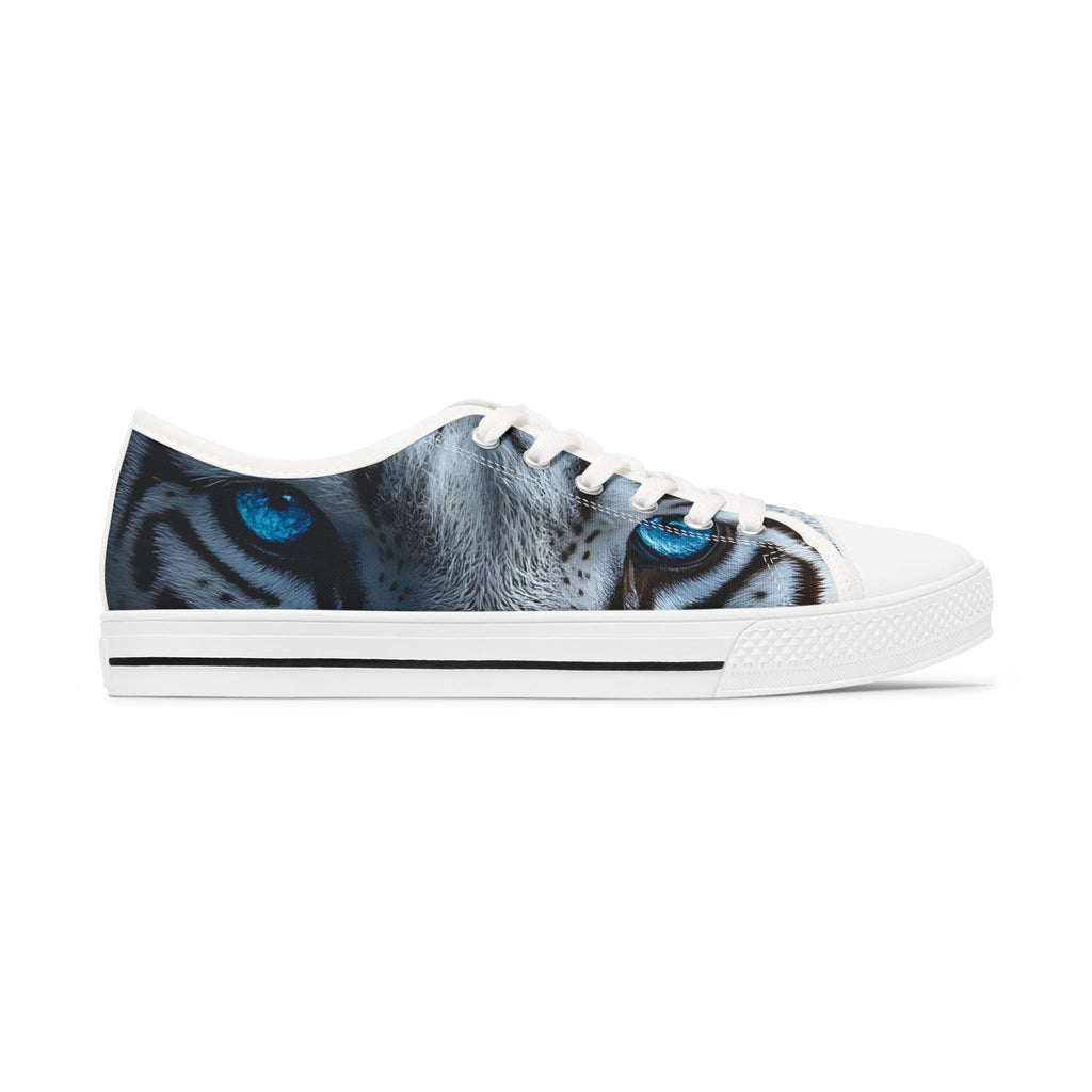 Primal Power Women's Low Top Sneakers - White Tiger (1st Edition) SETEPENRA Shoes.