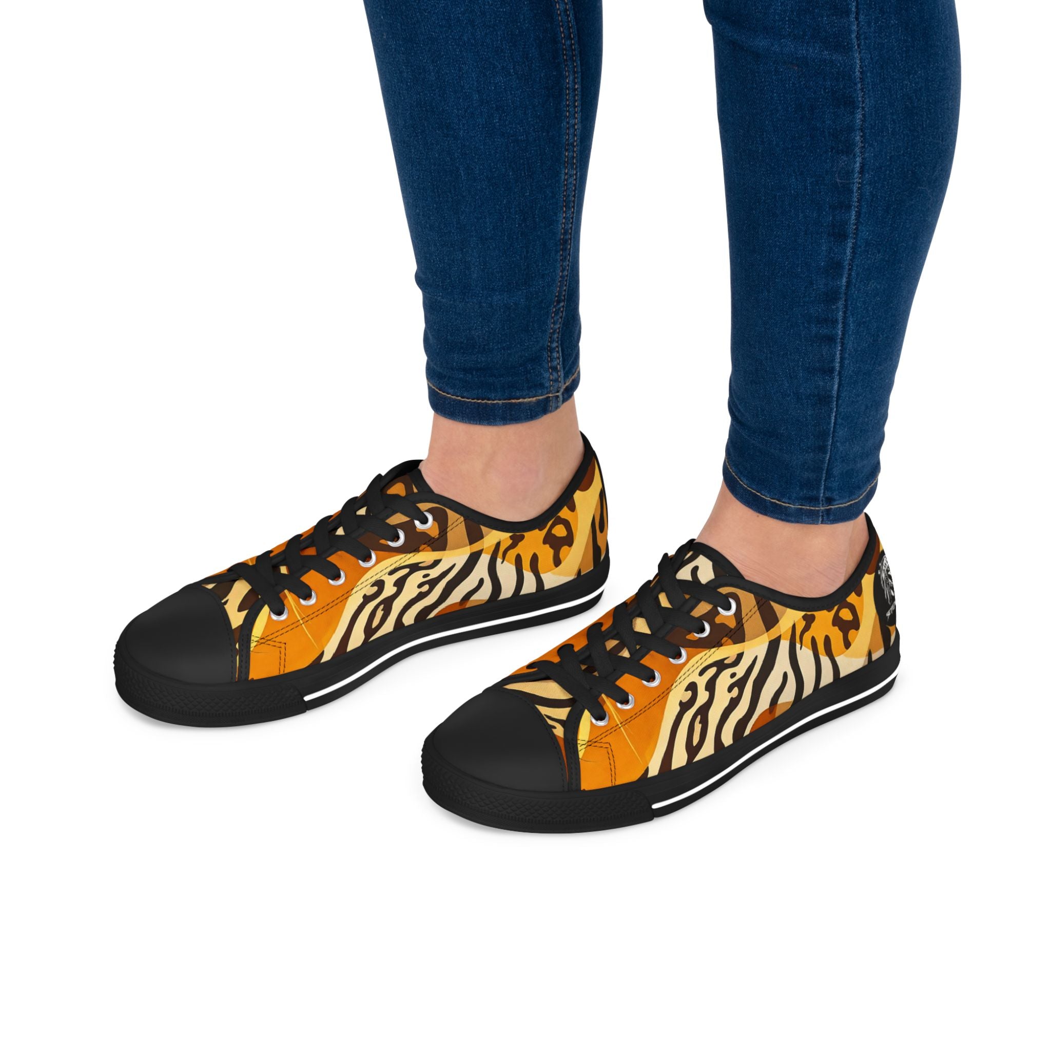 Afrikana Wildskin Women's Low Top Sneakers SETEPENRA Shoes.