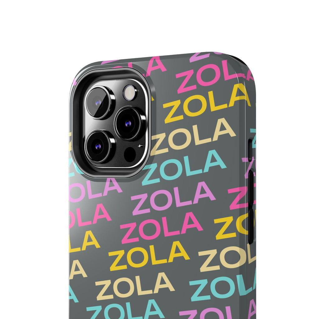 Zola Tough Phone Case (For iPhone, Galaxy & More) - Dark Grey