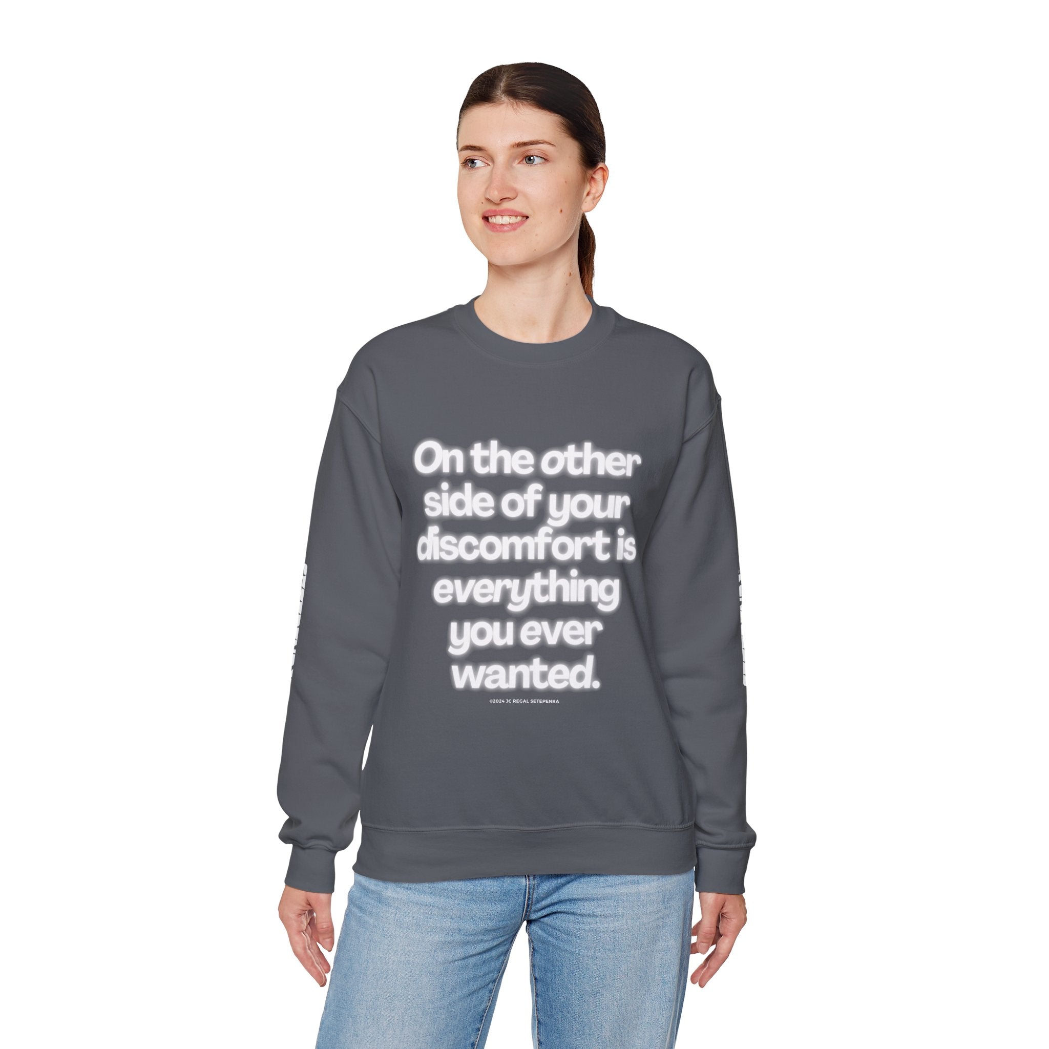 On The Other Side Unisex Heavy Blend™ Crewneck Sweatshirt