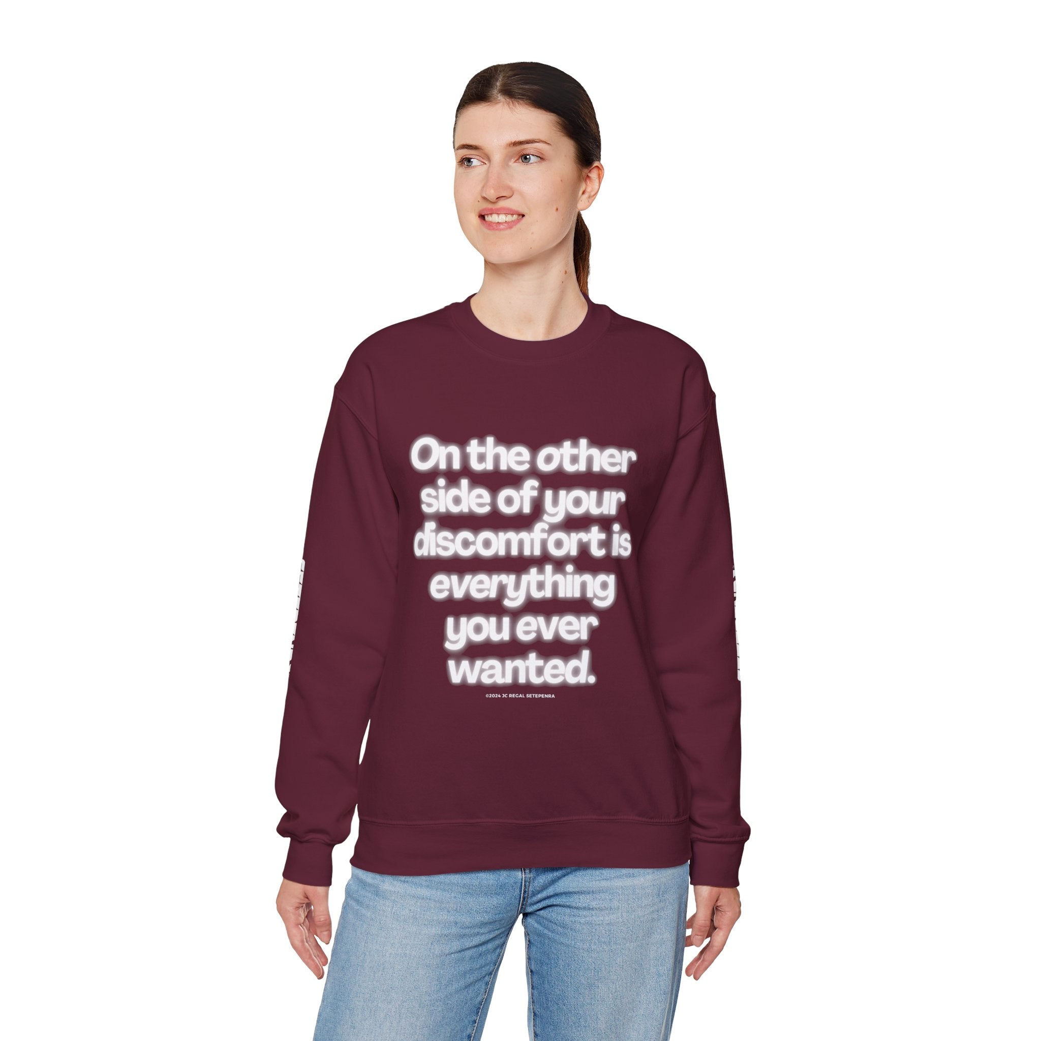 On The Other Side Unisex Heavy Blend™ Crewneck Sweatshirt