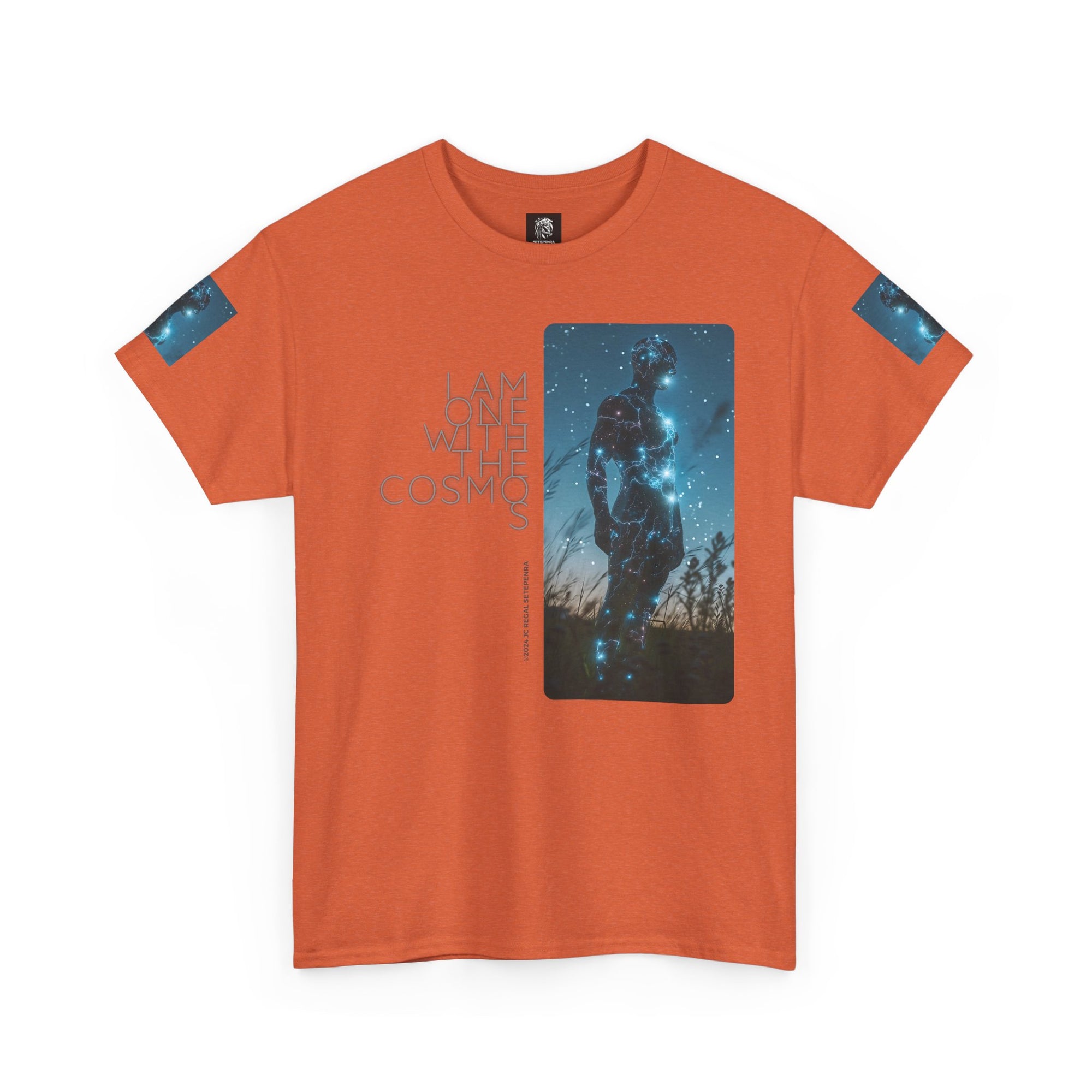 One With The Cosmos Unisex Heavy Cotton Tee