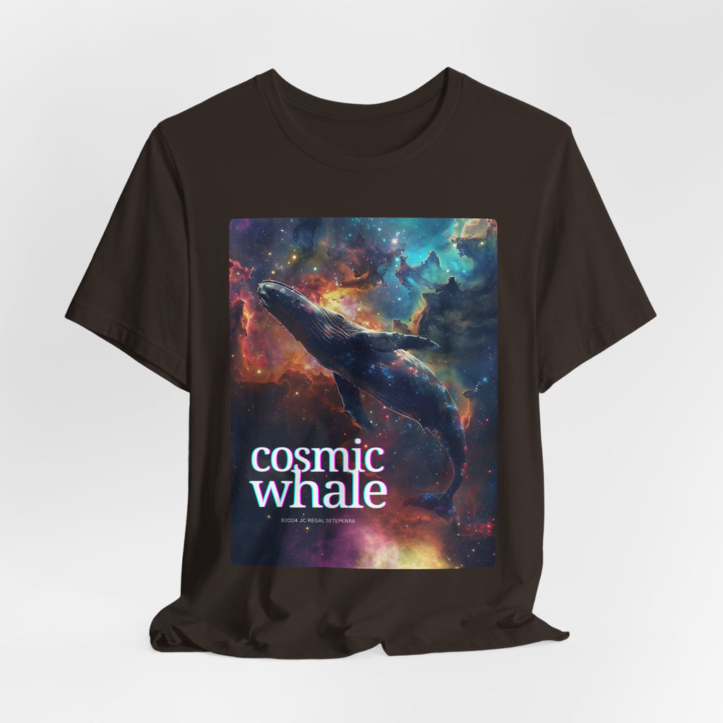 Cosmic Whale Unisex Jersey Short Sleeve Tee