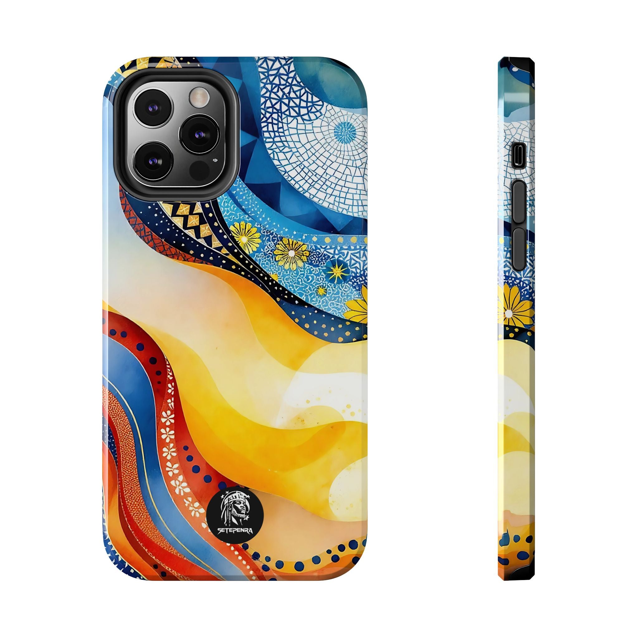 Afrikana Kolor Tough Phone Case (For iPhone, Galaxy & More) SETEPENRA Phone Case.