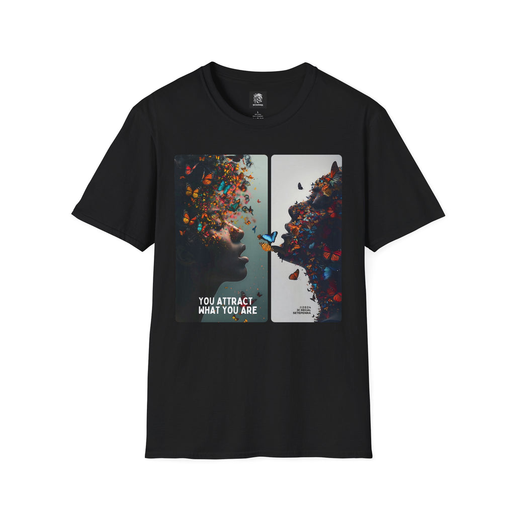 You Attract What You Are (2nd Edition) Unisex Softstyle T-Shirt SETEPENRA T-Shirt.