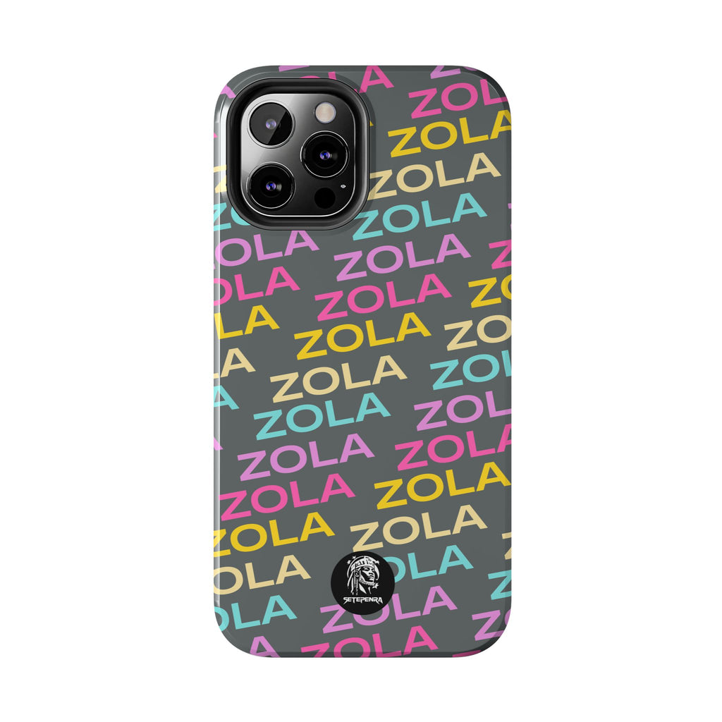 Zola Tough Phone Case (For iPhone, Galaxy & More) - Dark Grey