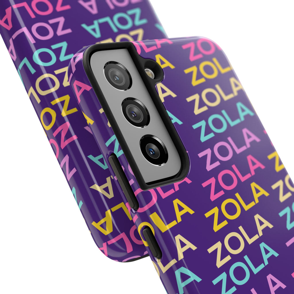 Zola Tough Phone Case (For iPhone, Galaxy & More) - Purple